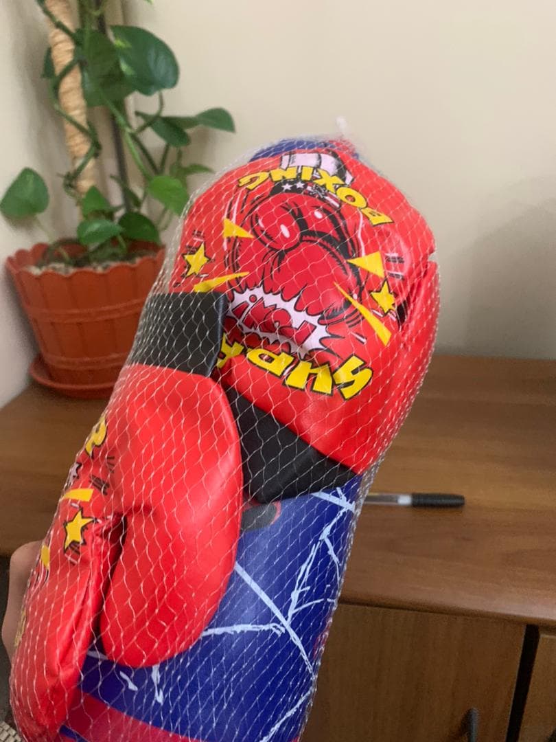 Ensemble de sac de boxe pour enfants Spiderman / Avengers