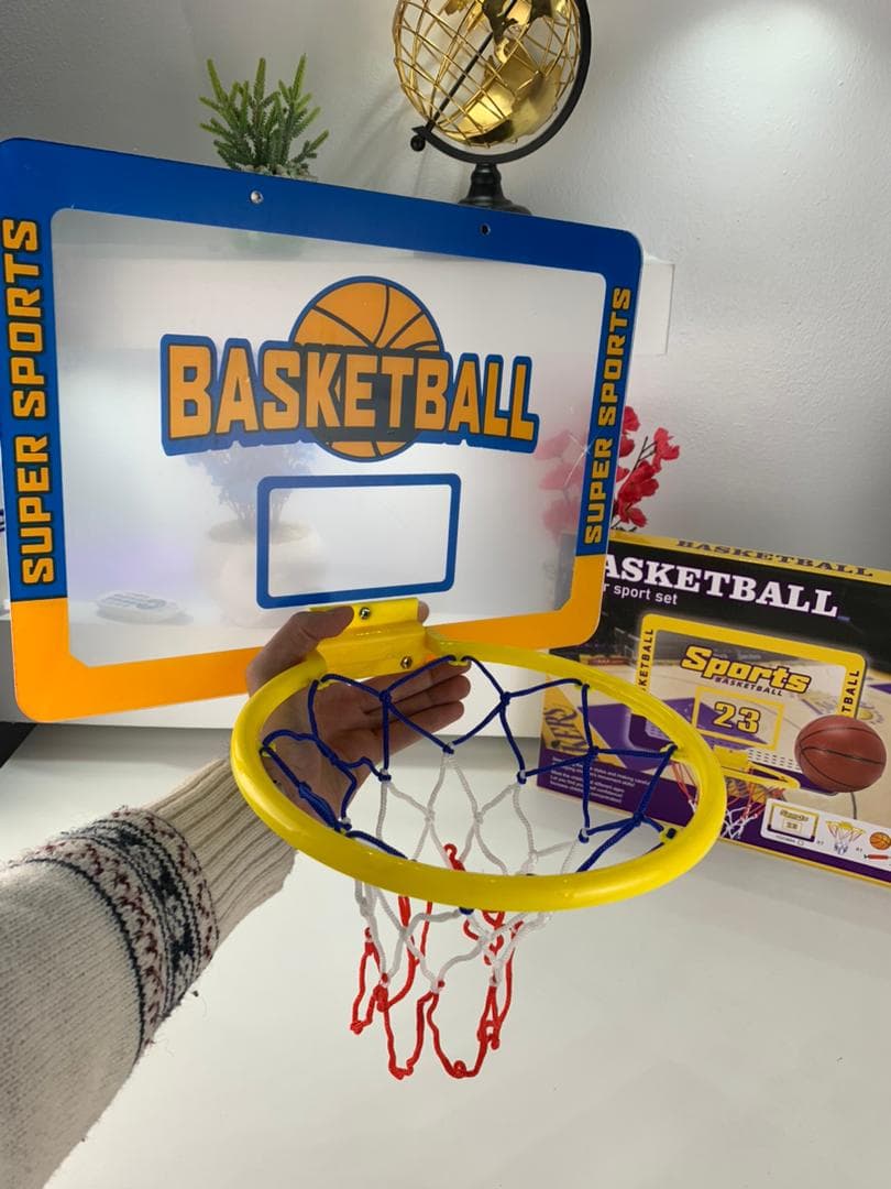 Ensemble de Jeu de Basket-Ball Super Sport – مجموعة لعب كرة السلة 