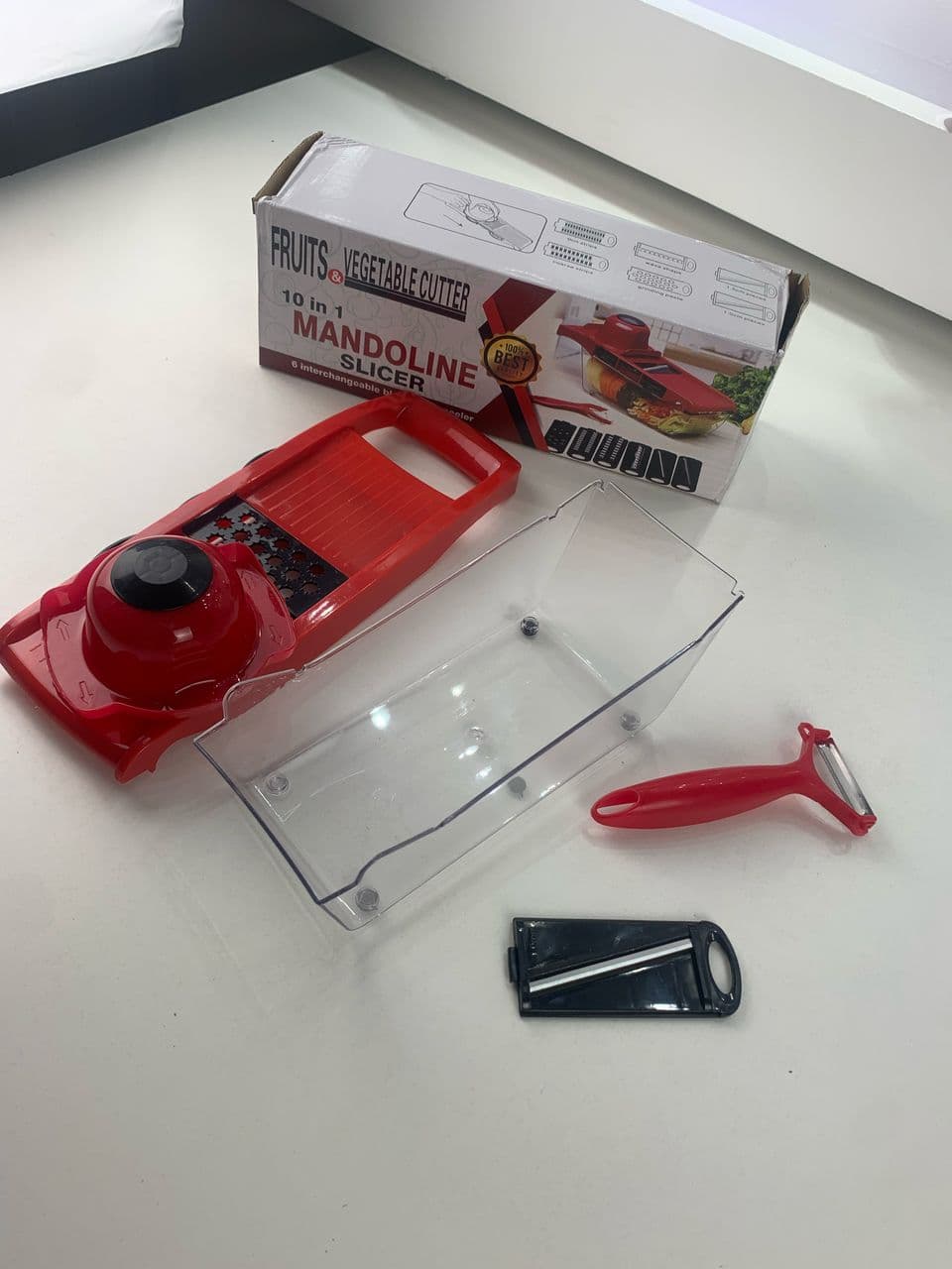 Mandoline Coupe-Légumes 10 en 1 – قطاعة خضروات 