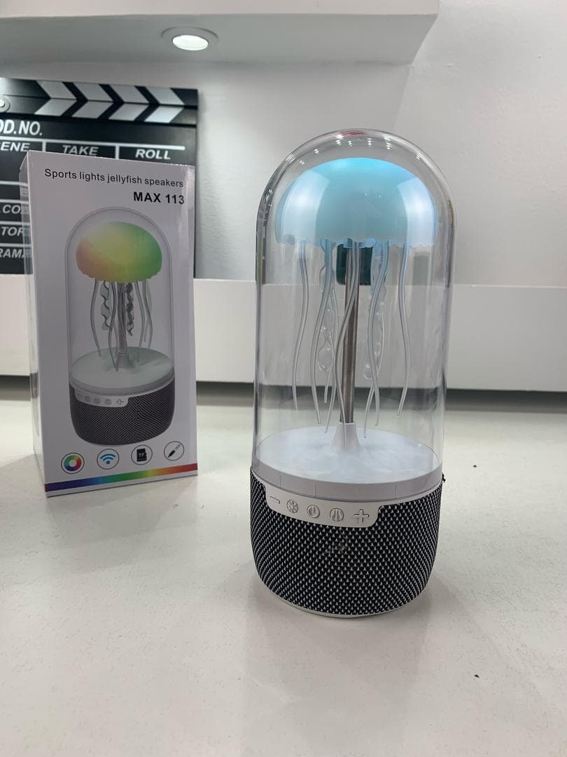 Lampe Méduse Atmosphérique avec Haut-Parleur – مصباح على شكل قنديل البحر