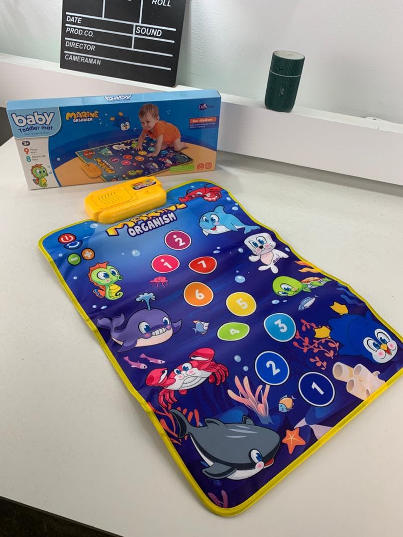 Tapis Musical et Jouet Éducatif pour Enfants 63x43cm – بساط ألعاب للرضع