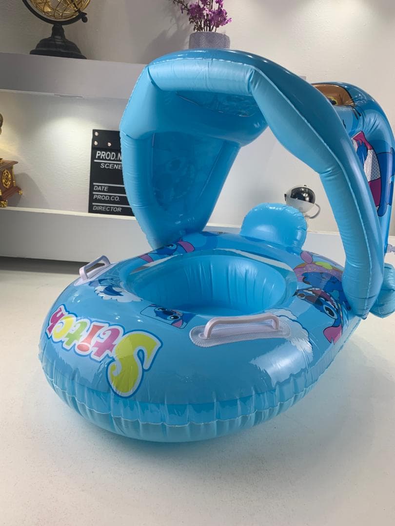 Bouée de natation gonflable pour bébé avec toit – عوامة أطفال مع مظلة