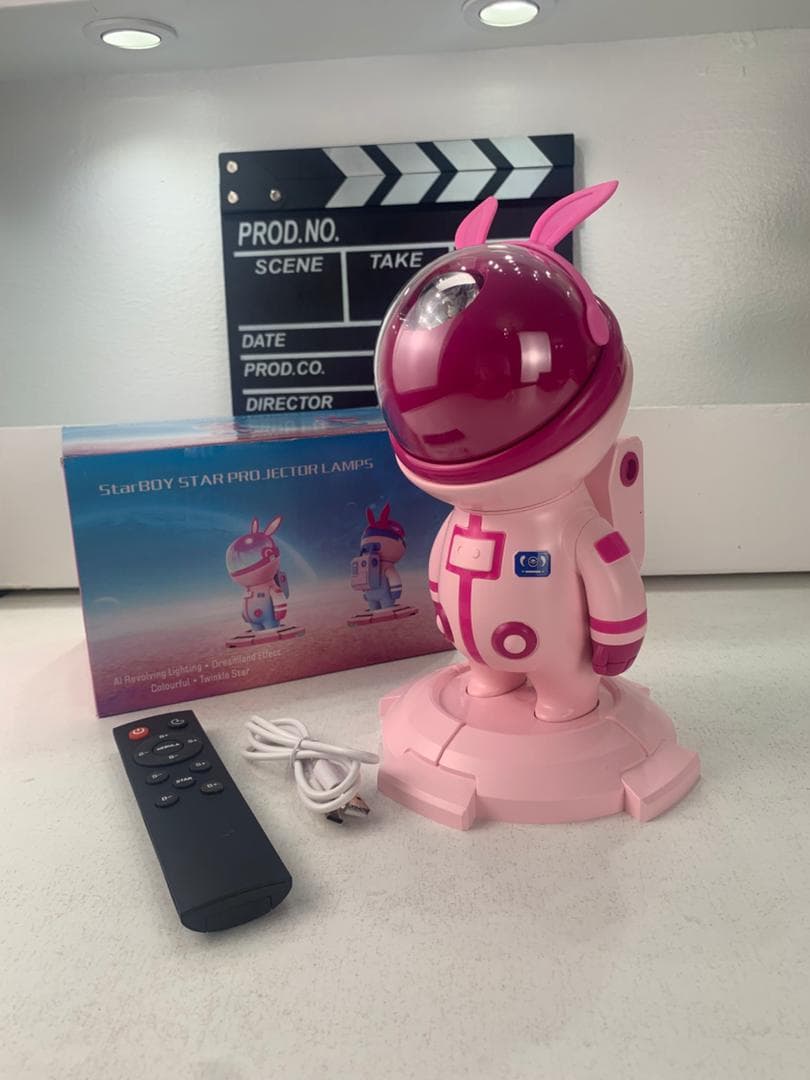 Projecteur Galaxie et Haut Parleur BT RVB pour chambre d’enfants – جهاز عرض نجوم ومكبر صوت