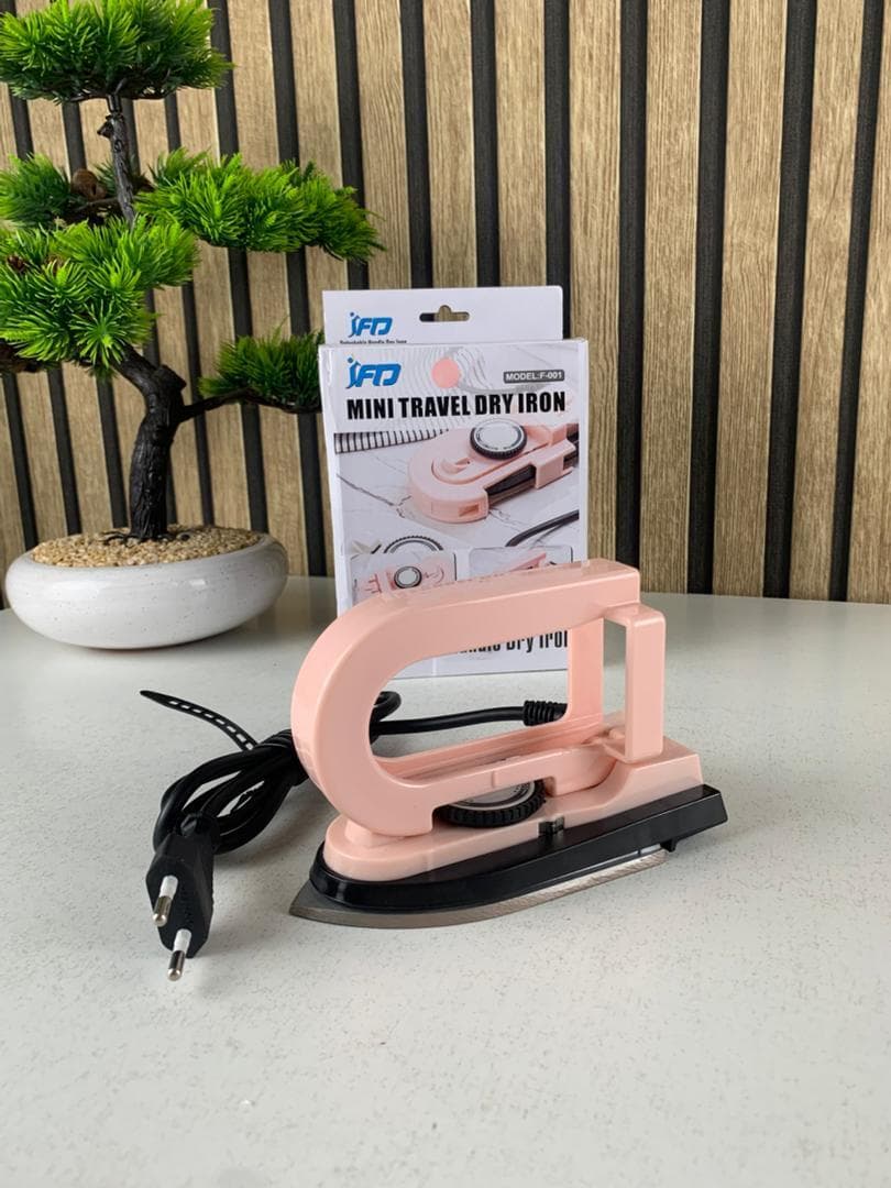 Mini Fer à Repasser Portable avec Température Réglable – مكواة ملابس محمولة