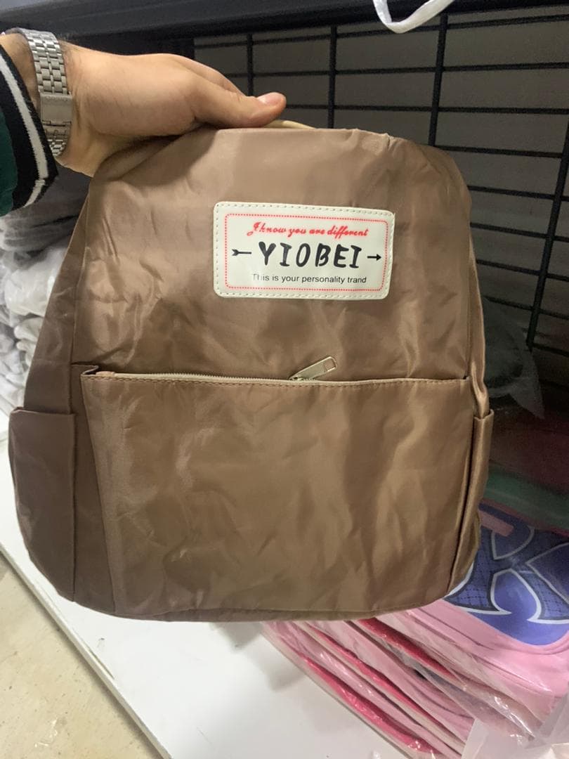 Sac à dos oxford Antivol étanche Pour Femme - Gris