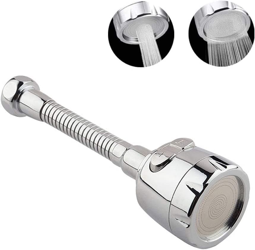 Tuyau d'extension de robinet de cuisine en acier inoxydable