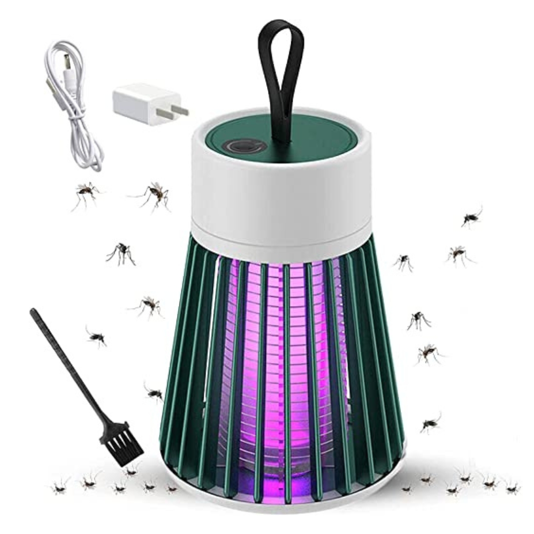 xr:d:DAFf5nuQfF4:70,j:45405698669,t:23041812 Lampe a lumière UV électrique zappeur anti-moustiques Rechargeable - الصورة 1