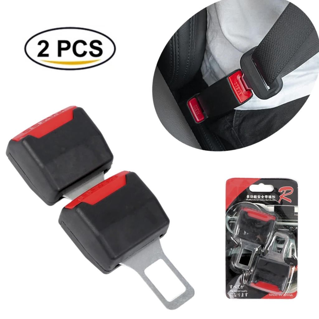 xr:d:DAFz9De9ed8:883,j:8490825328556899593,t:24010114 2Pcs Rallonge de ceinture de sécurité de voiture anti-Bip - الصورة 1