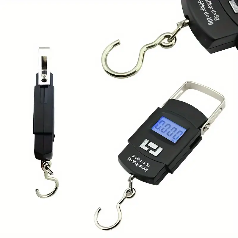 b5af560facff351104d0446225f2069b-1-1.png Balance à bagages numérique portable avec écran LCD 50KG/10G WH-A08 - الصورة 1