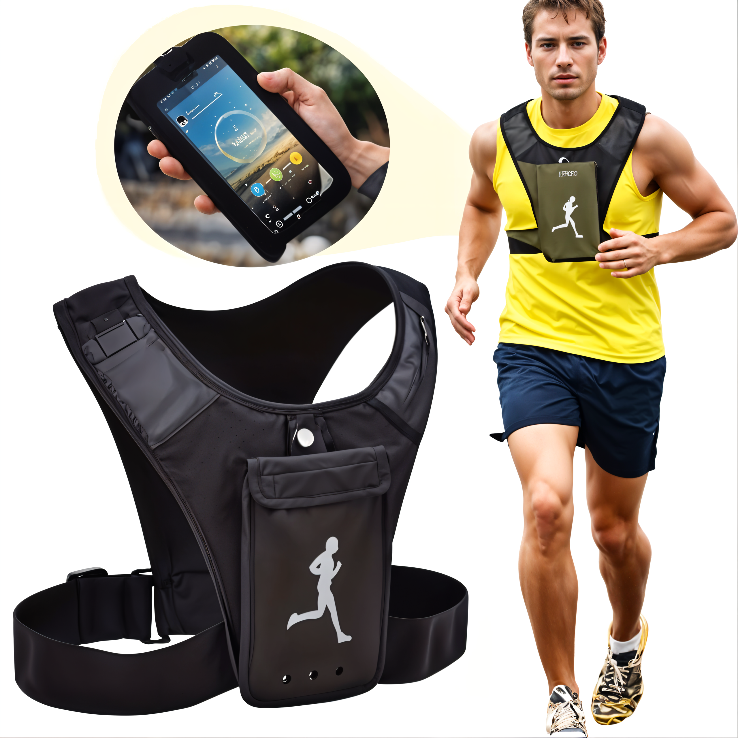 1776160002828_yk2nvc6s_freepik__enhance__87793 (1) Gilet Support de téléphone pour sports unisex - سترة رياضية لحمل الهاتف للجنسين - الصورة 1
