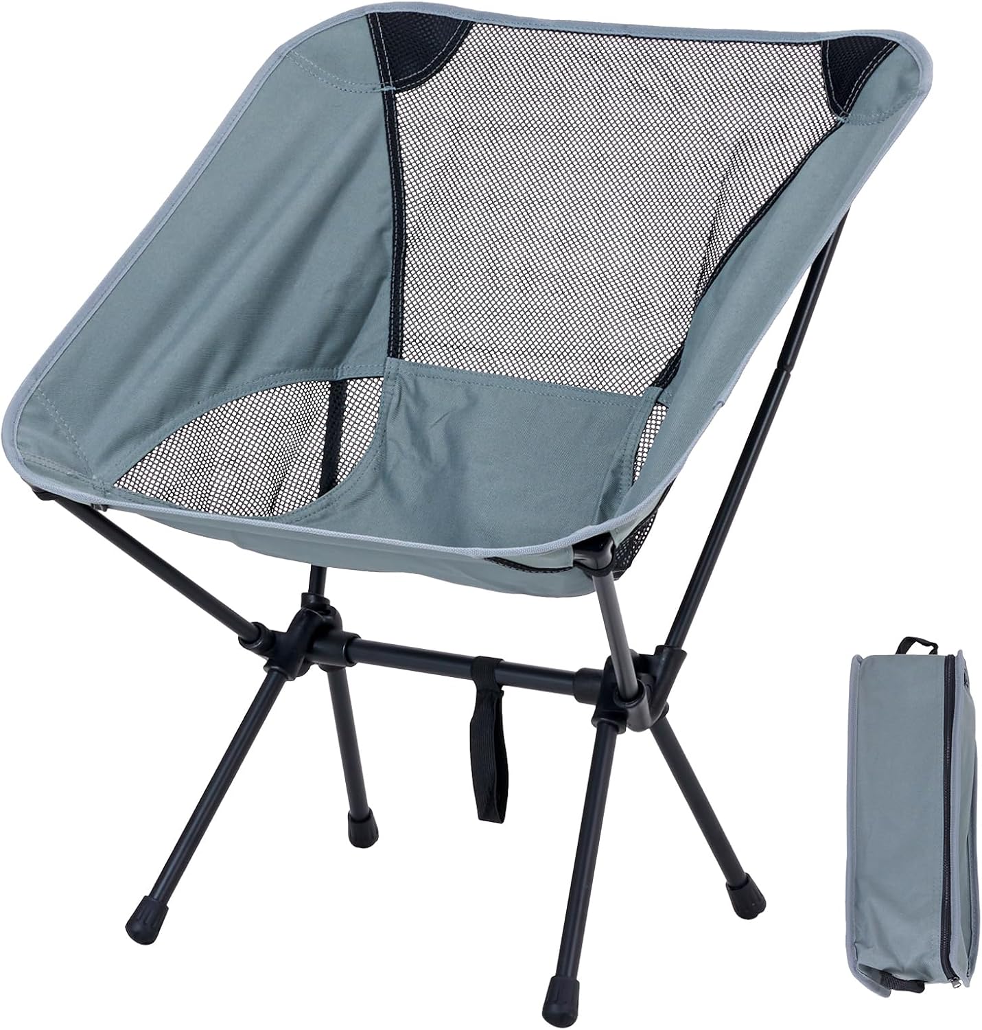 1776694480038_abj6jdqw_71yzk2clvel._ac_sl1500_ Chaise de Camping Pliante Ultra-Légère avec Pochette - كرسي التخييم المحمول فائق الخفة - الصورة 1
