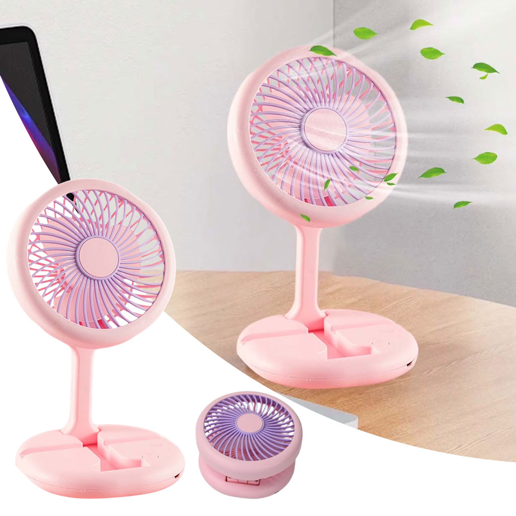 1777544559478_y3zibqsc_light-mini-fan-cnc (1) Ventilateur Pliable Rechargeable avec Support Téléphone - مروحة مكتب ويد قابلة للطي مع حامل هاتف - الصورة 1