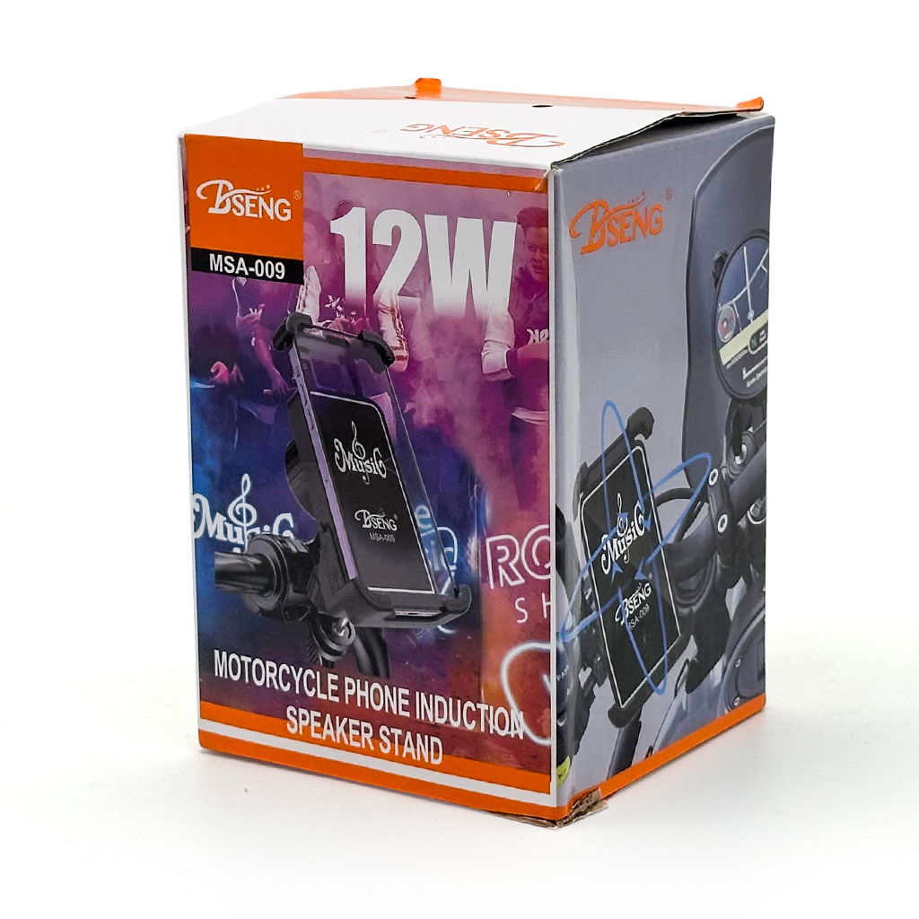 1778751477554_7pzy2wmz_msa009-4 Support Téléphone avec Haut-parleur Induction et Charge Sans Fil - حامل هاتف ذكي متعدد الوظائف مع مكبر صوت وشاحن لاسلكي - الصورة 1