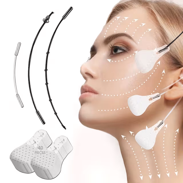 1780927461656-iy7pil Bandes de Lifting Facial Invisibles pour un Visage en V Impéccable - أشرطة شد وإخفاء عيوب الوجه والرقبة الفورية - الصورة 1