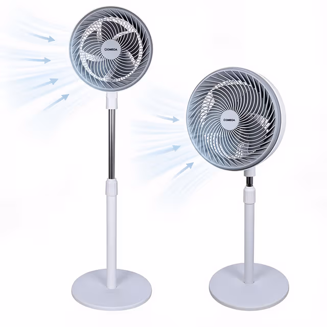 1782296964393-76r7b2 Ventilateur Sur Pied Circulateur d'Air Hauteur Réglable Design Moderne - مروحة تدوير الهواء قابلة لتعديل الارتفاع - الصورة 1